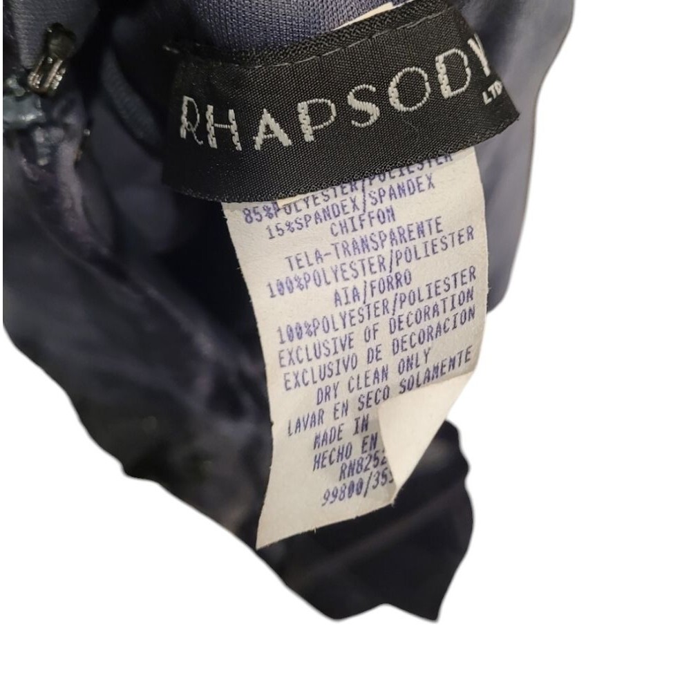 Rhapsody Velvet Empire Waist Dress - Picture 6 of 8